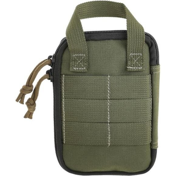 Mini Pocket Organizer Small Travel Pouch Bag with Zipper Compartments for Gear - Picture 4 of 7